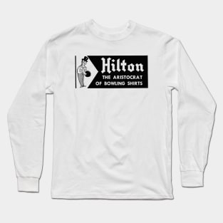 Vintage Hilton Bowling shirt Long Sleeve T-Shirt